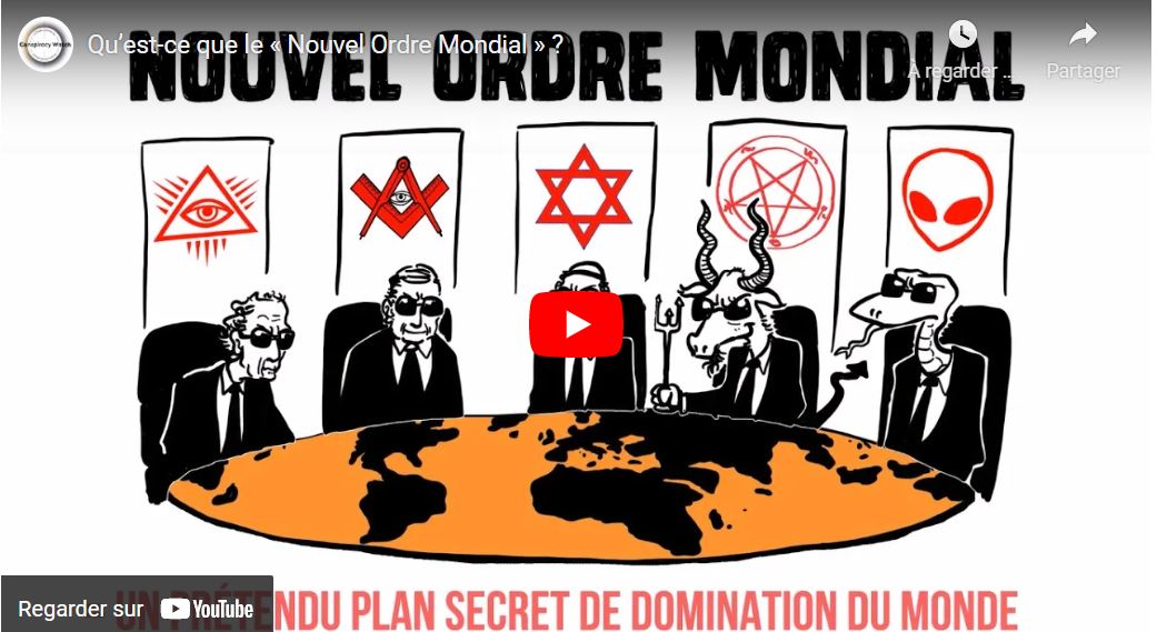 Cette vidéo décrypte la théorie du complot du « Nouvel Ordre Mondial » et explique comment elle mêle antisémitisme, antimaçonnisme et peur du « mondialisme ».
