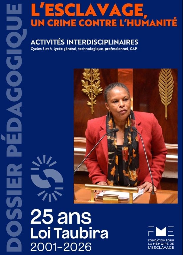 Ce guide propose des activités interdisciplinaires pour les élèves (du CM1 jusqu’au lycée) et les étudiant·es afin de leur permettre de construire une compréhension totale des enjeux autour de la mémoire de l’esclavage.