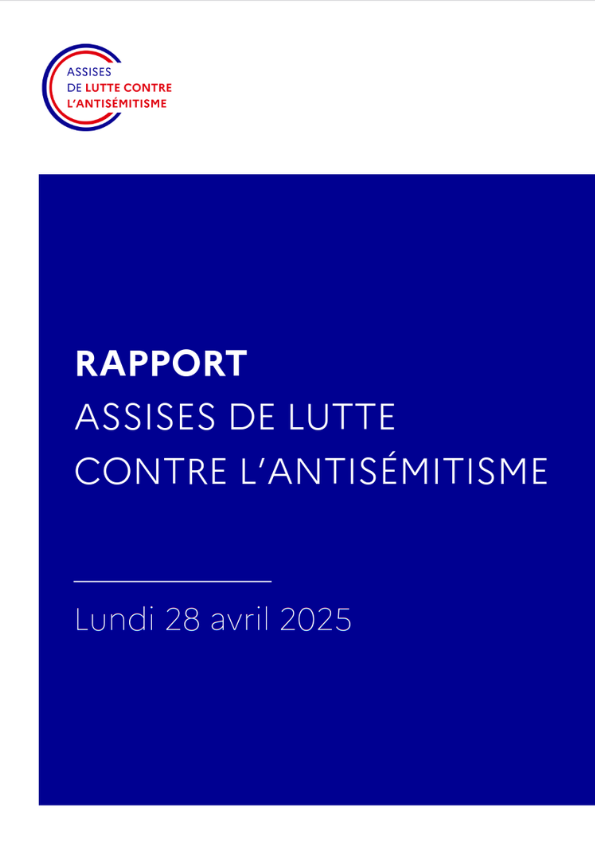 Issu d’auditions et de deux groupes de travail, ce rapport institutionnel dresse un état des lieux de l’antisémitisme en France et formule des recommandations en matière d’éducation, de formation, de signalement et de réponse judiciaire. Si ce rapport n’est pas d’une étude scientifique indépendante, il mobilise cependant des statistiques, des enquêtes, des travaux universitaires et des contributions d’associations et de chercheurs.