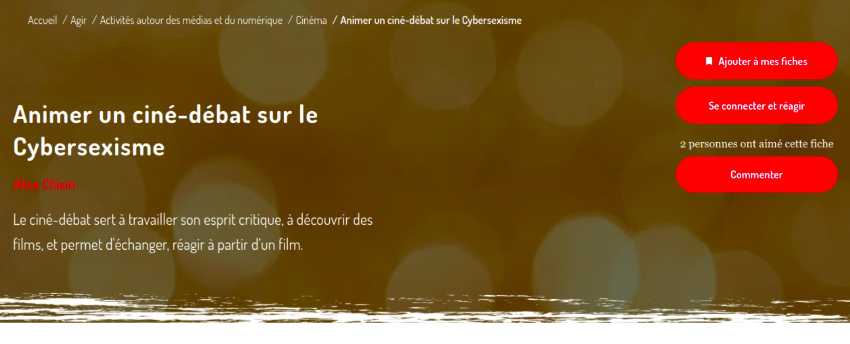 Cette fiche pédagogique définit le cybersexisme, expose ses principales formes et ses effets disproportionnés sur les filles et les personnes minorisées, puis propose des repères, dispositifs d’aide et activités pour le prévenir et y réagir avec les jeunes.