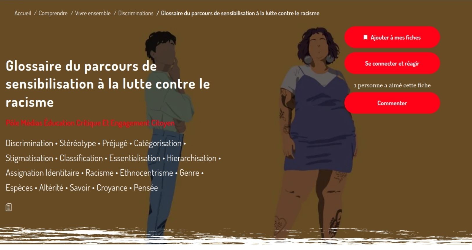 Ce glossaire définit les notions essentielles pour comprendre et prévenir le racisme et l’antisémitisme.