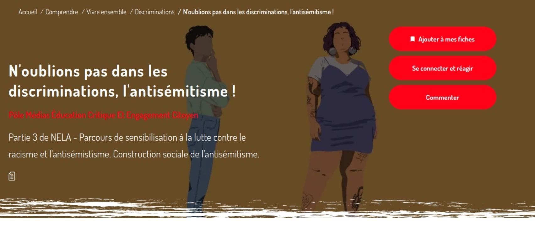 Cette fiche pédagogique retrace la construction sociale et historique de l’antisémitisme et met en perspective ses formes contemporaines, afin d’aider les jeunes à en comprendre ces mécanismes et à les déconstruire.