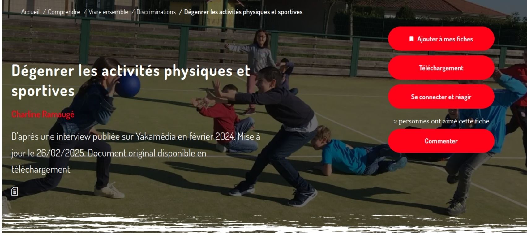 Cet article propose des repères et des jeux concrets pour « dégenrer » les activités physiques et sportives en accueil collectif de mineurs et à l’école, afin de sortir des attitudes sexistes et permettre à filles et garçons de trouver leur place dans ces pratiques.